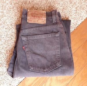 Vintage Purple 512 Slim Fit Tapered Leg Levi's Jeans size 9